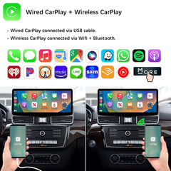 For Mercedes-Benz GLE GLS NTG 5.0 2016-2018 Wireless CarPlay Android Auto Linux Touch Screen