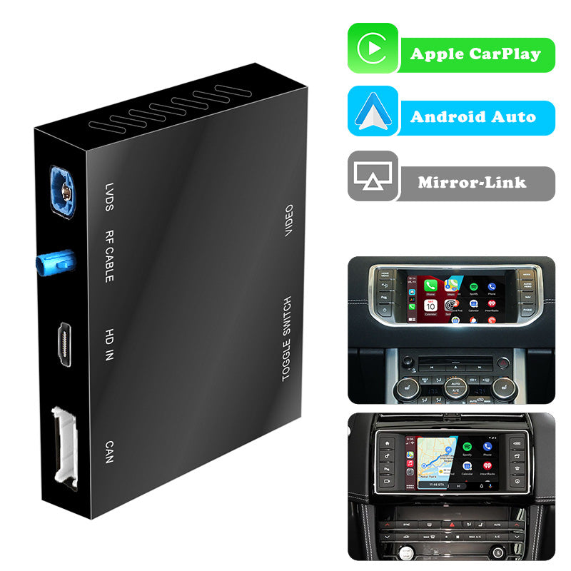 CarProKit for Land Rover Jaguar Wireless CarPlay Android Auto Retrofit Kit Support Bosch System 2012-2016