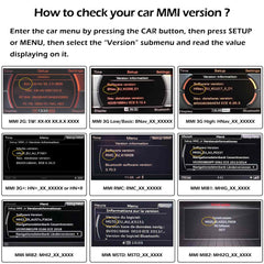 For Audi Wireless CarPlay Android Auto + Reverse Camera Retrofit Kit