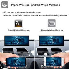 For Audi Q3 Wireless CarPlay Android Auto Linux Touch Screen 2013-2018