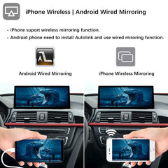 For BMW 3/4 Series NBT EVO 2012-2019 Wireless CarPlay Android Auto Linux Touch Screen