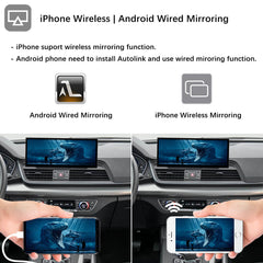 For Audi Q5 MIB2 Wireless CarPlay Android Auto Linux Touch Screen 2018-2019