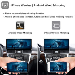 For Mercedes-Benz ML GL NTG 4.5/4.7 2012-2015 Wireless CarPlay Android Auto Linux Touch Screen