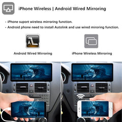 For Mercedes-Benz C Class W204 NTG 4.0 2008-2010 Wireless CarPlay Android Auto Linux Touch Screen