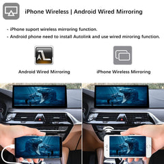For BMW 5 Series EVO ID5 ID6 2017-2020 Wireless CarPlay Android Auto Linux Touch Screen