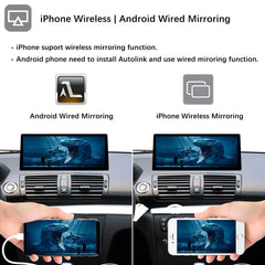 For BMW 1 Series E81 E82 E87 E88 2004-2012 Wireless CarPlay Android Auto Linux Touch Screen