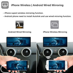 For Audi A1 Wireless CarPlay Android Auto Linux Touch Screen 2012-2018