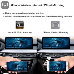 For BMW X5 F15 NBT 2014-2016 Wireless CarPlay Android Auto Linux Touch Screen