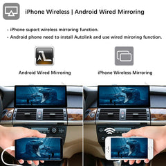 For BMW X5 X6 CCC CIC 2007-2013 Wireless CarPlay Android Auto Linux Touch Screen