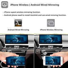 For BMW X1 CIC NBT 2009-2018 Wireless CarPlay Android Auto Linux Touch Screen