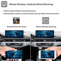 For Audi A4 A5 MIB2 Wireless CarPlay Android Auto Linux Touch Screen 2016-2019