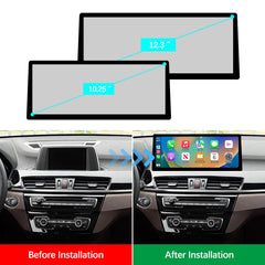 For BMW X1 CIC NBT 2009-2018 Wireless CarPlay Android Auto Linux Touch Screen