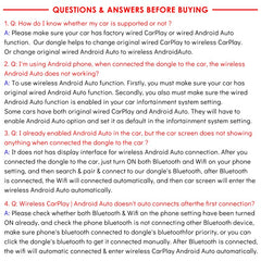 CarProKit 3.0 Wired to Wireless CarPlay Android Auto USB Adapter Dongle