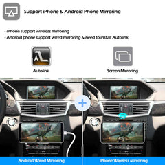 For Mercedes-Benz NTG 4.5 4.7 Wireless CarPlay Android Auto Retrofit Kit