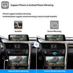 For Lexus ES IS GS LS NX LX UX RX RC LC CT Wireless CarPlay Android Auto Retrofit Kit