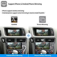 For Audi A4 A5 Q5 Symphony Concert Wireless CarPlay Android Auto Retrofit Kit