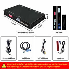 For Land Rover Jaguar Bosch Harman Wireless CarPlay Android Auto Retrofit Kit