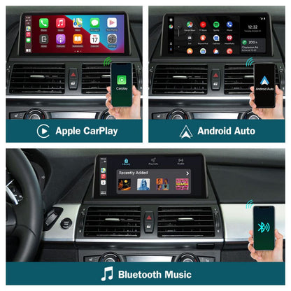CarProKit Wireless CarPlay Android Auto Mirror-Link 8.8" 10.25" Linux Retrofit Touch Screen Kit for 2005-2018 BMW X5 X6 E70 E71 CCC CIC NBT System