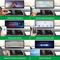 For Audi Q3 RMC MMI3G 2013-2018 Wireless CarPlay Android Auto Linux Touch Screen