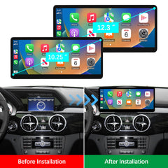 For Mercedes-Benz ML GL NTG 4.5/4.7 2012-2015 Wireless CarPlay Android Auto Linux Touch Screen