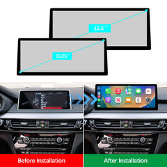 For BMW X5 F15 NBT 2014-2016 Wireless CarPlay Android Auto Linux Touch Screen