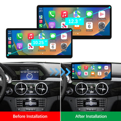 For Mercedes-Benz GLK NTG 4.5/4.7 2013-2015 Wireless CarPlay Android Auto Linux Touch Screen