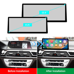 For BMW 7 Series EVO ID5 ID6 2016-2019 Wireless CarPlay Android Auto Linux Touch Screen