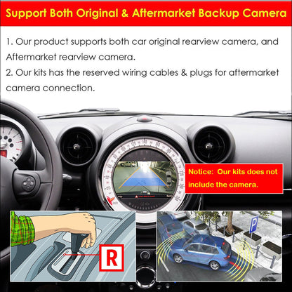 CarProKit Wireless CarPlay Android Auto AirPlay USB Mirroring Retrofit Kit for Mini Cooper F54 F55 F56 F57 R58 R59 R60 R61 with CIC System 2010-2017