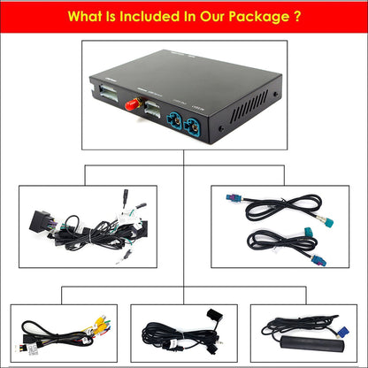 CarProKit Wireless CarPlay Android Auto AirPlay USB Mirroring Retrofit Kit for Mini Cooper F54 F55 F56 F57 R58 R59 R60 R61 with CIC System 2010-2017