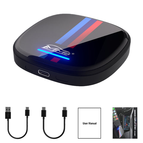 MMB BMW Android 13.0 Video AI Box Adapter Built-in YouTube Netflix Hulu For BMW / MINI Cooper EVO ID6 ID7 ID8 ID9 with Original Wireless CarPlay