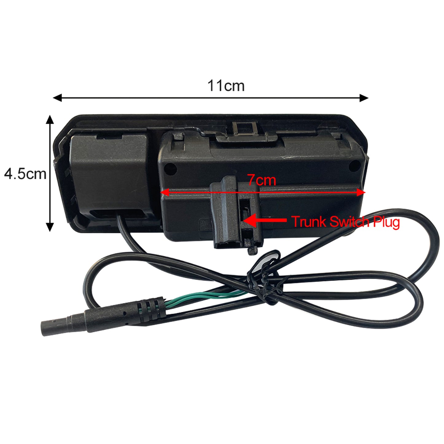 CarProKit Car Aftermarket Reverse Backup Rear View Trunk Handle Camera Fit for Audi A3 A4 A5 A6 A7 A8 S3 S4 S5 S6 S7 S8 Q3 Q5 Q7